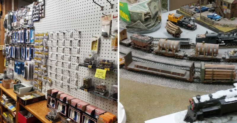 Model Railroad Fans Lose Hours Inside This Old-School Georgia Shop Packed With Ho-Scale Trains