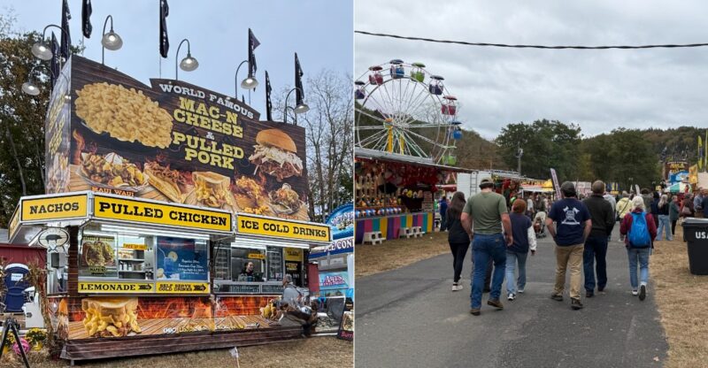 Watch Lumberjacks Compete Before Digging Into Classic Fair Food At This Connecticut Fall Fair