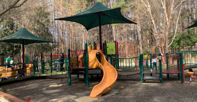 10 North Carolina Nature Playgrounds With Treehouses, Trails And Endless Adventure