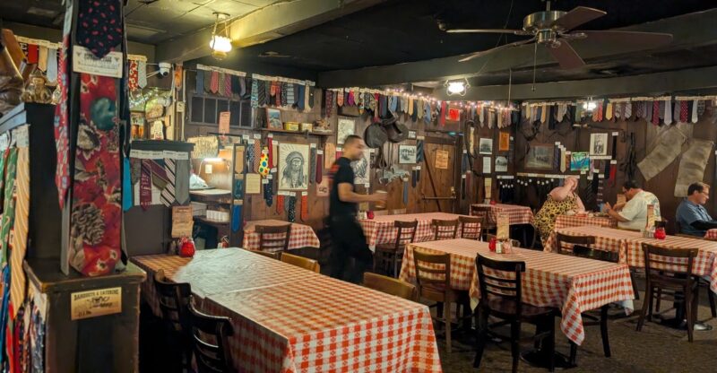 This Old-School California Steakhouse Will Cut Off Your Tie Before Serving You Dinner