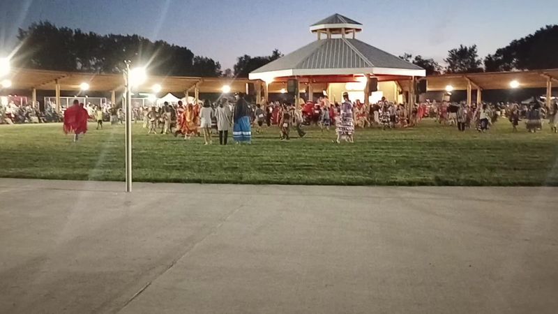 This Nebraska Powwow Fills The Same Grounds With Dancing Under A Bronze Standing Bear