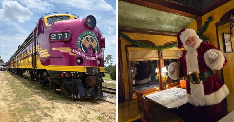 This North Carolina Christmas Train Only Runs For 8 Days And Tickets Are Going Fast