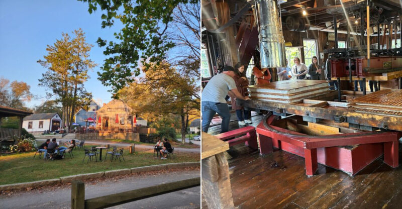 Locals Keep Returning To This Historic Connecticut Destination Every Fall, Home To America’s Last Steam-Powered Cider Mill