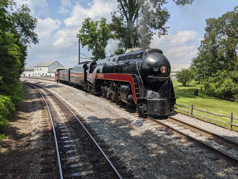 Few Rides In Pennsylvania Show Off Fall Color Like This Steam Train Through Farm Country