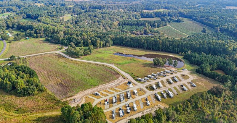 This Hidden North Carolina Campground Has Just 39 Sites, A Fishing Pond And Trails Through The Woods
