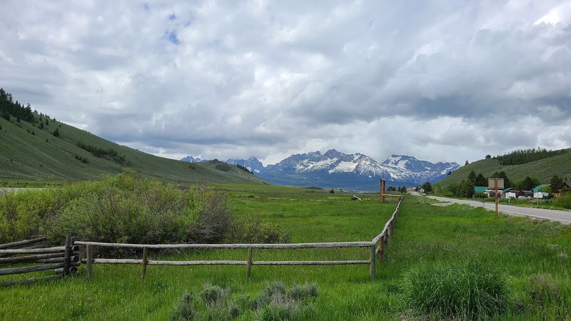 Where Bighorn Sheep Graze Beside The Road, This Idaho Canyon Byway Follows The Salmon River For Miles