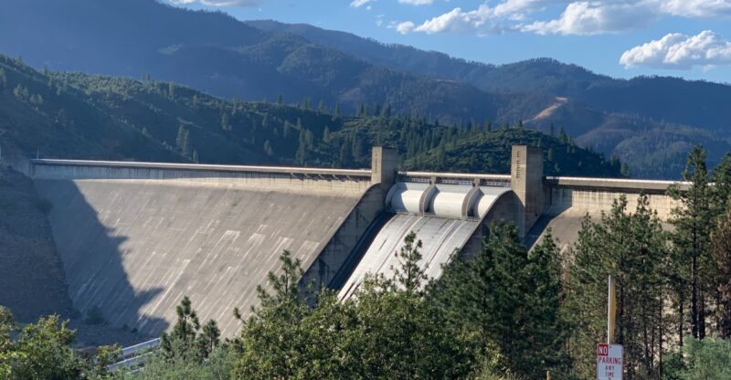 This Massive Northern California Lake Has An Entire Lost Town Hidden More Than 400 Feet Beneath The Water
