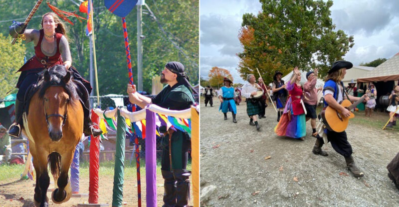 A Connecticut Fairground Turns Into A 16th-Century Village With Jousting Every Weekend This September