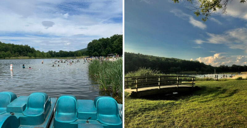 The 1,408-Acre Maryland State Park With A 42-Acre Mountain Lake