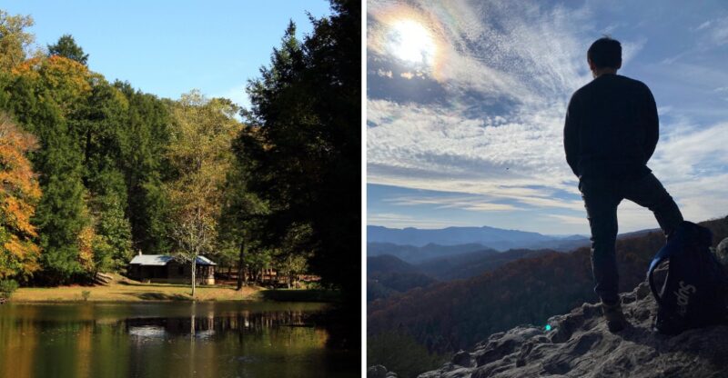 You Can Hike Past 350-Year-Old Trees And Towering Sandstone Bluffs On This Secret Kentucky Trail