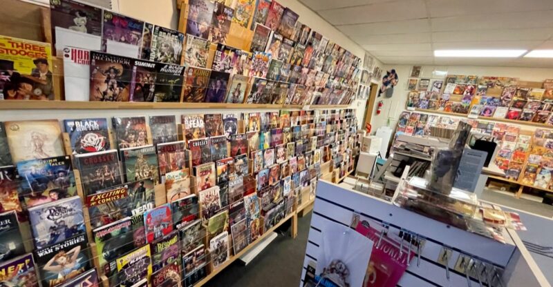 What Looks Like An Ordinary Connecticut Store Is Actually Packed With Thousands Of Comic Books
