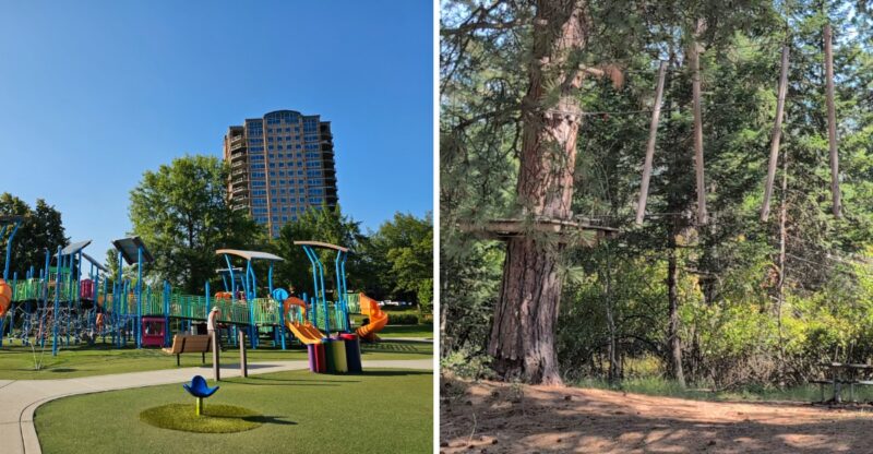 10 Idaho Nature Playgrounds With Treehouses, Trails And Endless Adventure