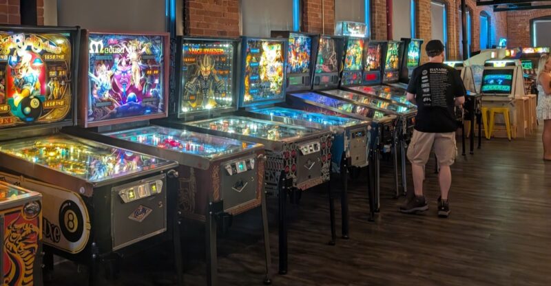 This Connecticut Arcade Lets You Play Dozens Of Vintage Pinball Machines And Classic Games