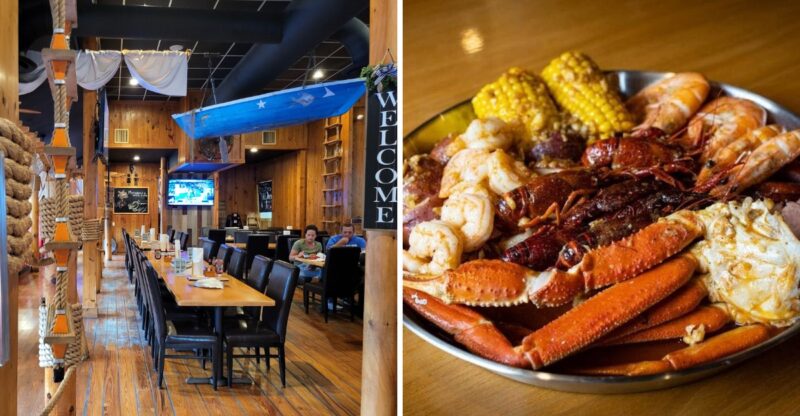 This Kentucky Seafood Spot Piles Crab Legs, Jumbo Shrimp, And More Into Boils Made For Sharing