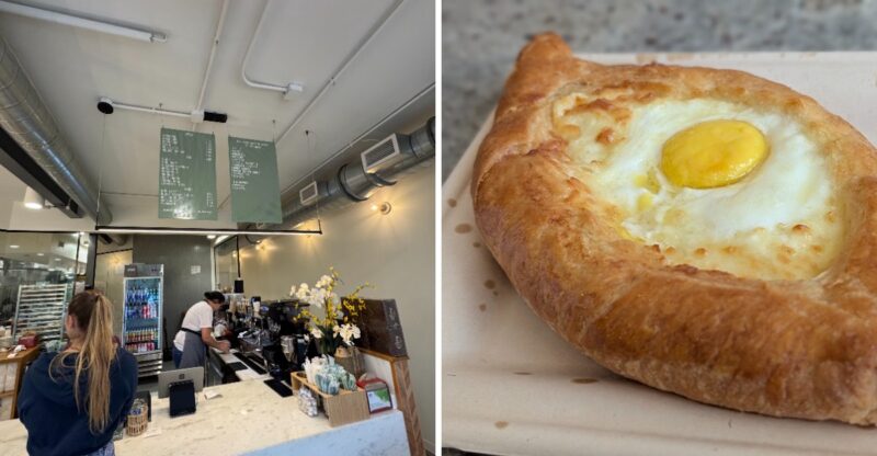 This North Carolina Bakery Makes Georgian Cheese Bread So Gooey, It Nearly Steals The Whole Show