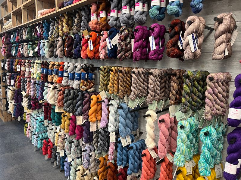 8 Idaho Yarn Shops Where Skeins Of Hand-Dyed Wool Fill Every Cubby