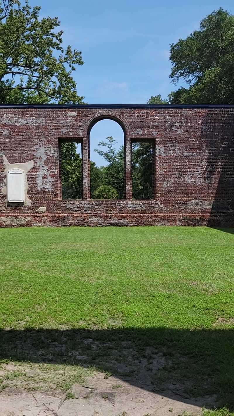 Those Big Brick Walls Belong To A Church With A Story