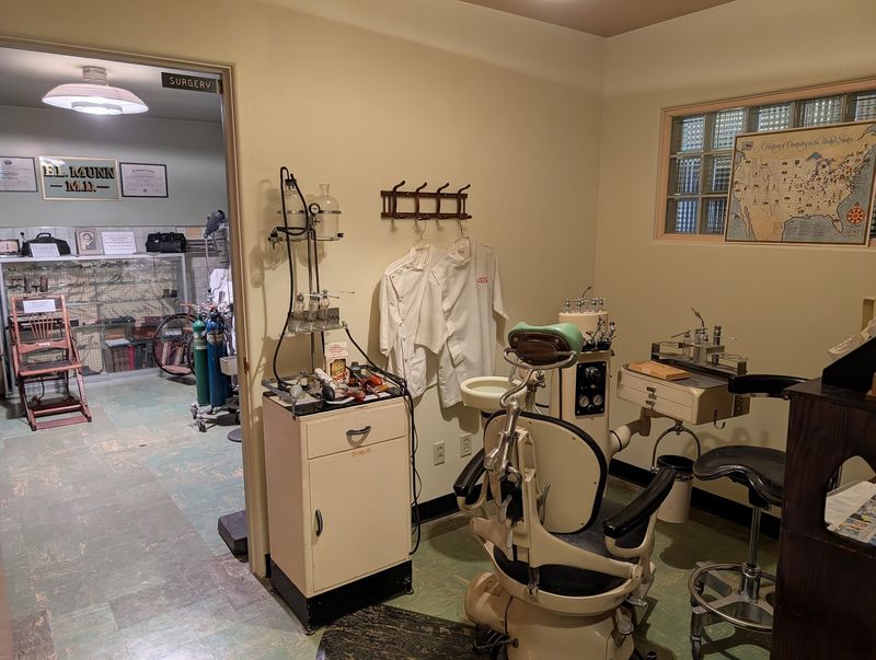 Idaho Has A Museum Of Vintage Dental Tools And Curious Relics Inside A 1950s Doctor's Office - Decor Hint From Exam Rooms To Dental Chairs To Display Cases