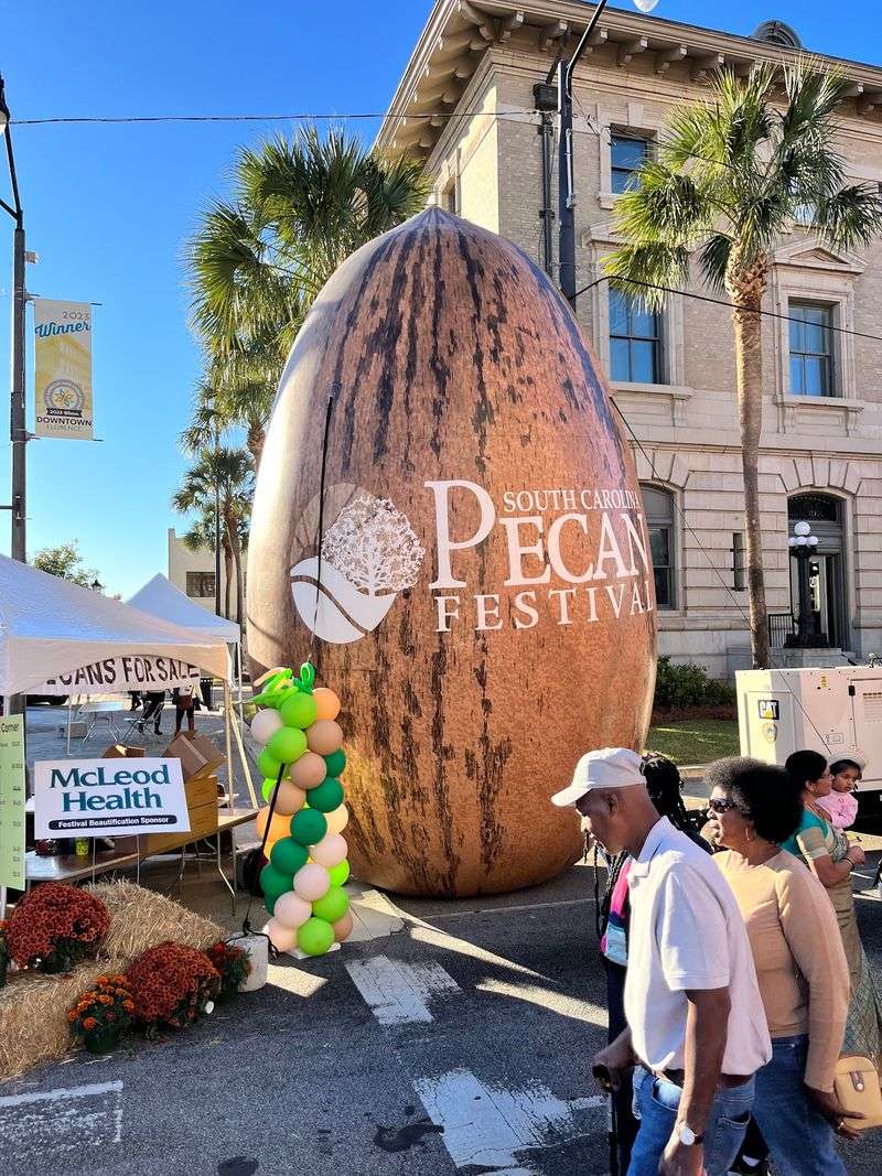 The Small South Carolina Town That Hosts A Massive Harvest Festival Every Fall - Decor Hint Pecans Take Center Stage