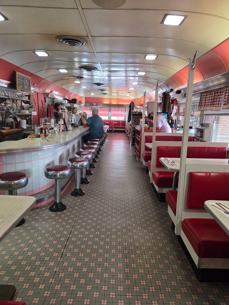 Once You Try The Chicken Corn Soup At This Pennsylvania Diner, Canned Soup Is Over For You - Decor Hint Breakfast Inside A Railroad Dining Car Comes With Its Own Jukebox
