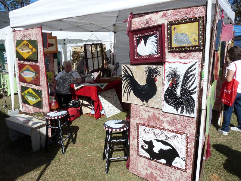 Over 200 Craft Booths To Wander