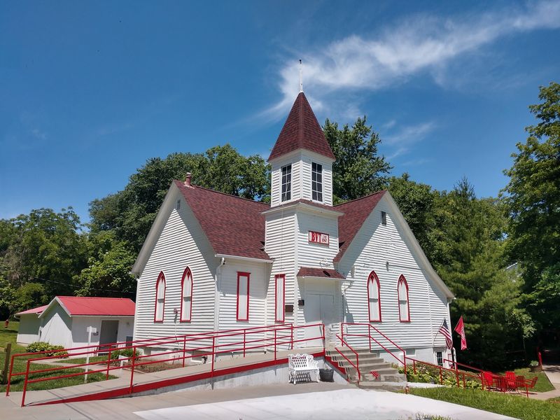A River Village Stage in Southeast Nebraska