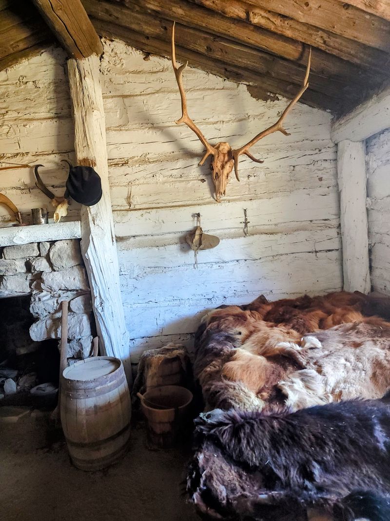 Up Near The Pine Ridge A Rebuilt 1837 Trading Post Sits Beside This Nebraska Fur Trade Museum - Decor Hint Stones From 1837 You Can Still Stand Beside