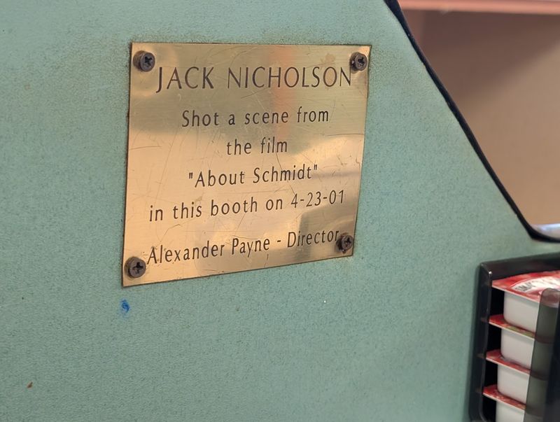 The Booth With A Hollywood Connection