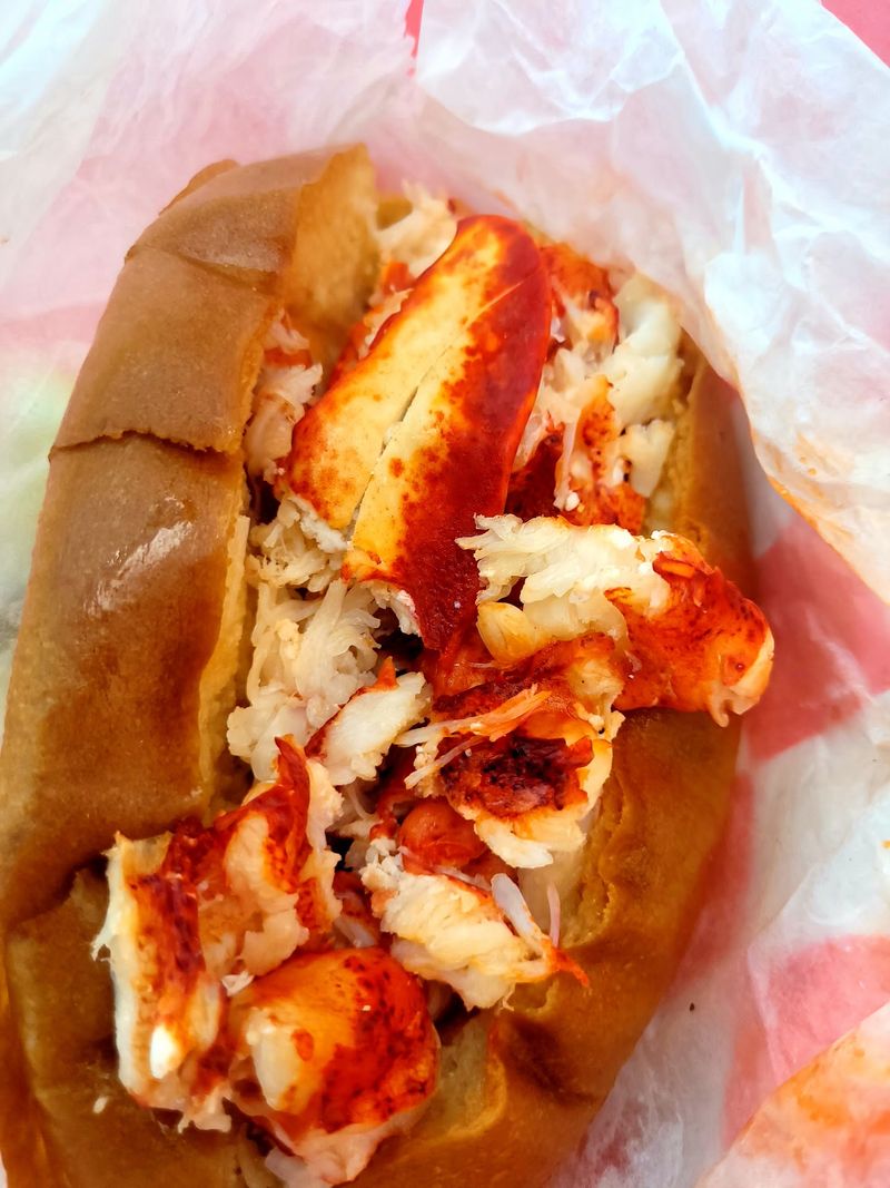 The Overstuffed Lobster Roll Is Not Being Modest