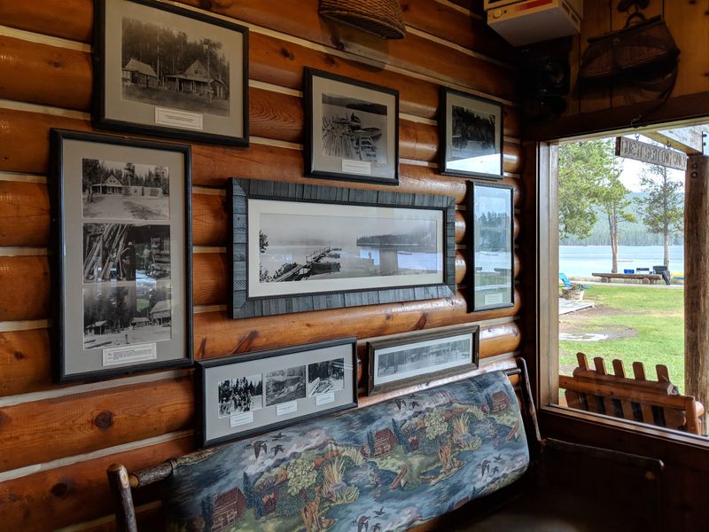 This Idaho Lodge Offers Rustic Cabins Right On The Water, With Mountains All Around - Decor Hint The 1929 Story Behind A Man Called Two-Gun