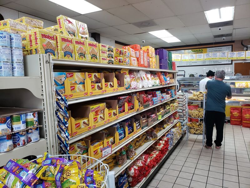 This Georgia Brazilian Market Is Filled With Imported Groceries, Specialty Meats, And Traditional Treats - Decor Hint Pantry Shelves Packed With Imported Favorites