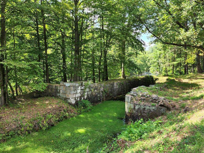 Old Canals, Historic Bridges, And Ruins Along The Way