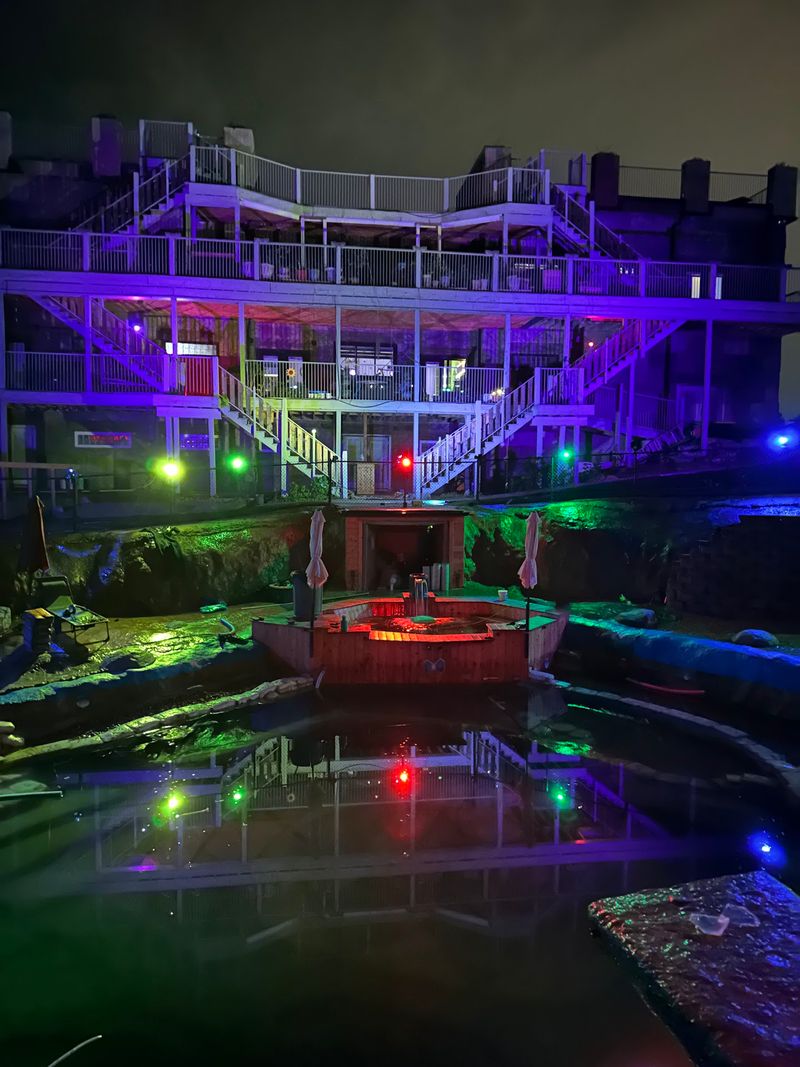 The Glowing Swim Pond