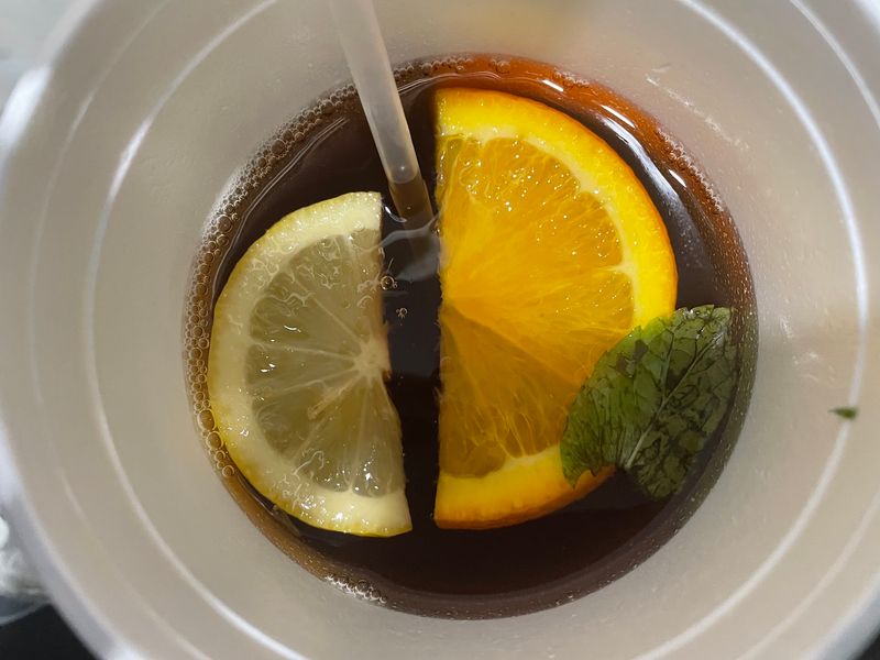 The Mint-Spiced Tea Had A Place Of Its Own