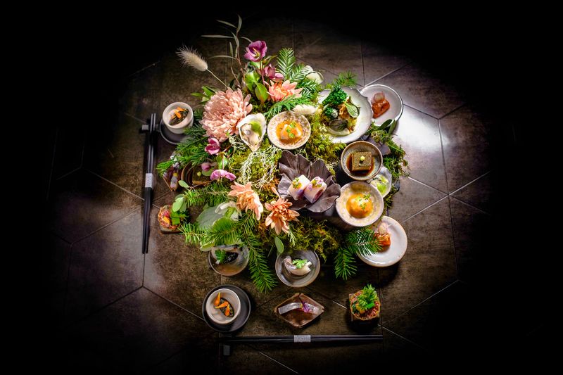 The Opening Course Is A Spectacular Presentation