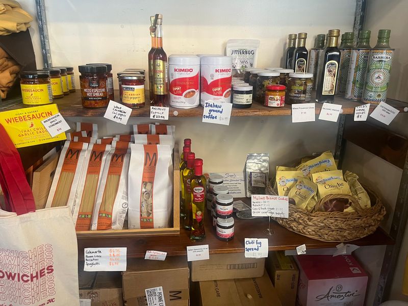 Do Not Leave Without Checking The Grocery Shelves And House-Made Bread To Go