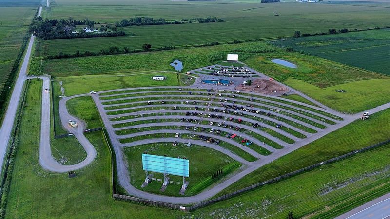 A Prairie Movie Lot Sitting Right Between Fremont And Omaha