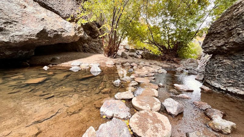 Stepping Stones Across The Creek