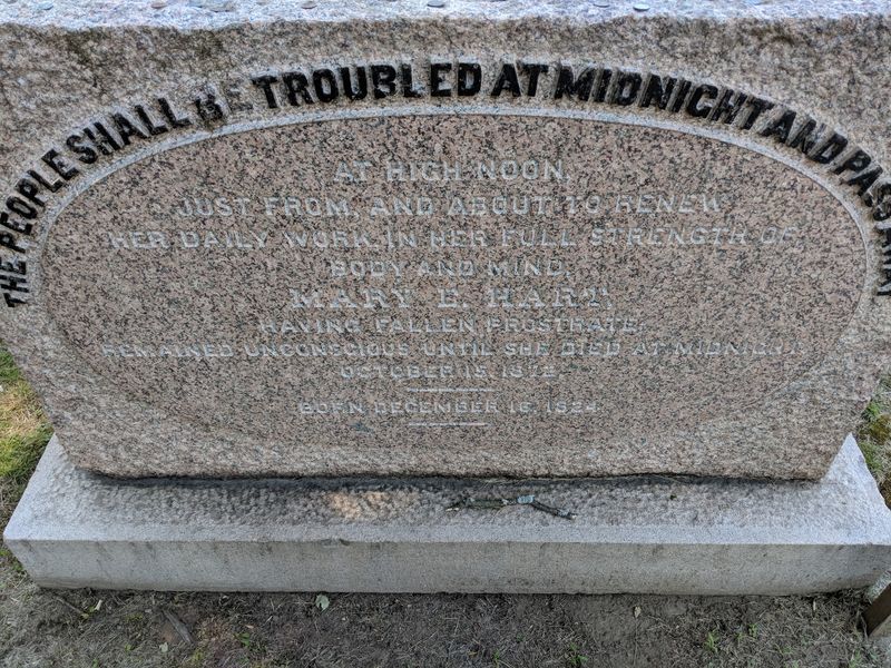 One Of Connecticut’s Creepiest Cemetery Legends Begins With A Grave Marked “Midnight Mary” - Decor Hint “Midnight Mary” Sits At The Heart Of The Legend