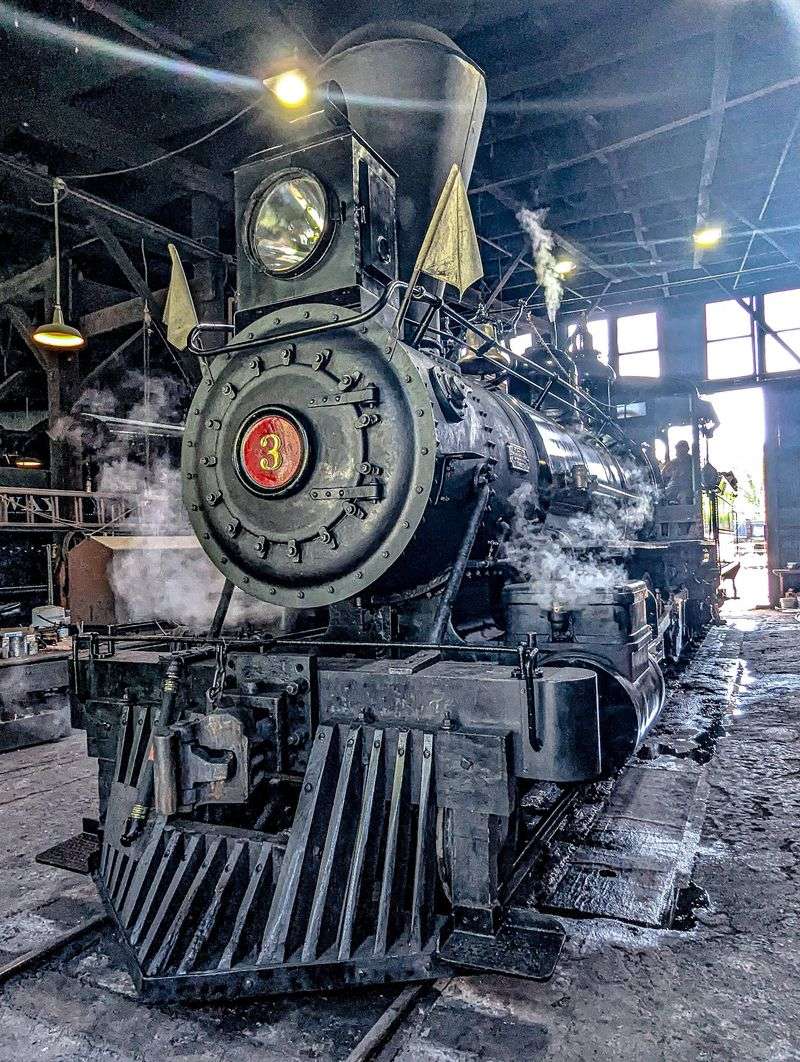 The Famous Train From Back To The Future Part III