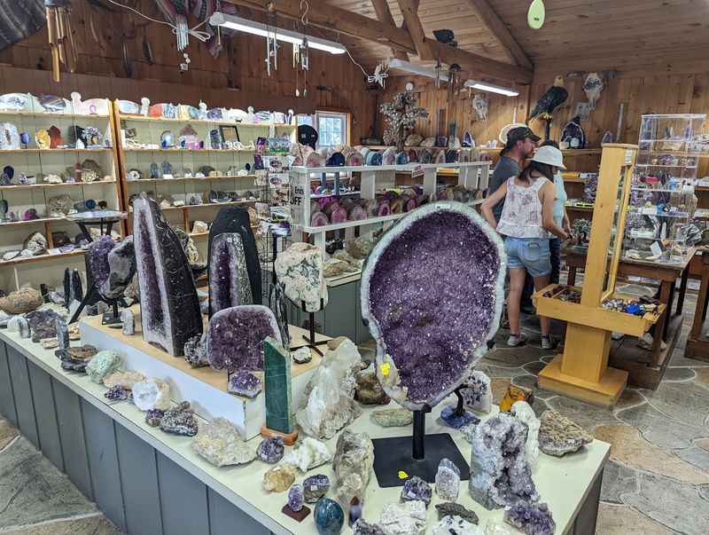 Crystals From Every Corner Of The Planet Fill The Shelves
