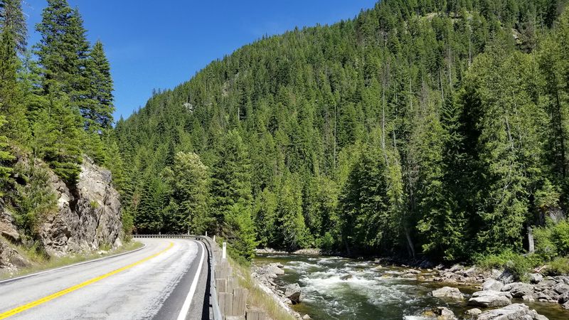 Two Wild Rivers Share One Very Lonely Highway