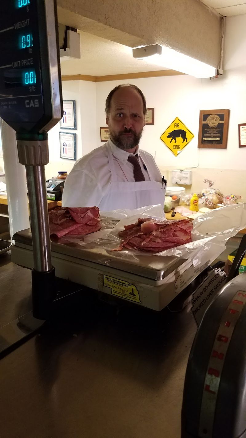 Steaks Get Cut To Order Behind The Glass Counter At This Nebraska Butcher Shop Open Since 1909 - Decor Hint Your Steak Gets Trimmed Right Before Your Eyes