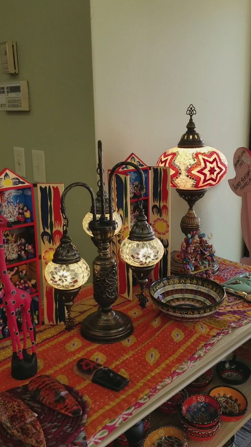 Turkish Lamps That Paint The Room