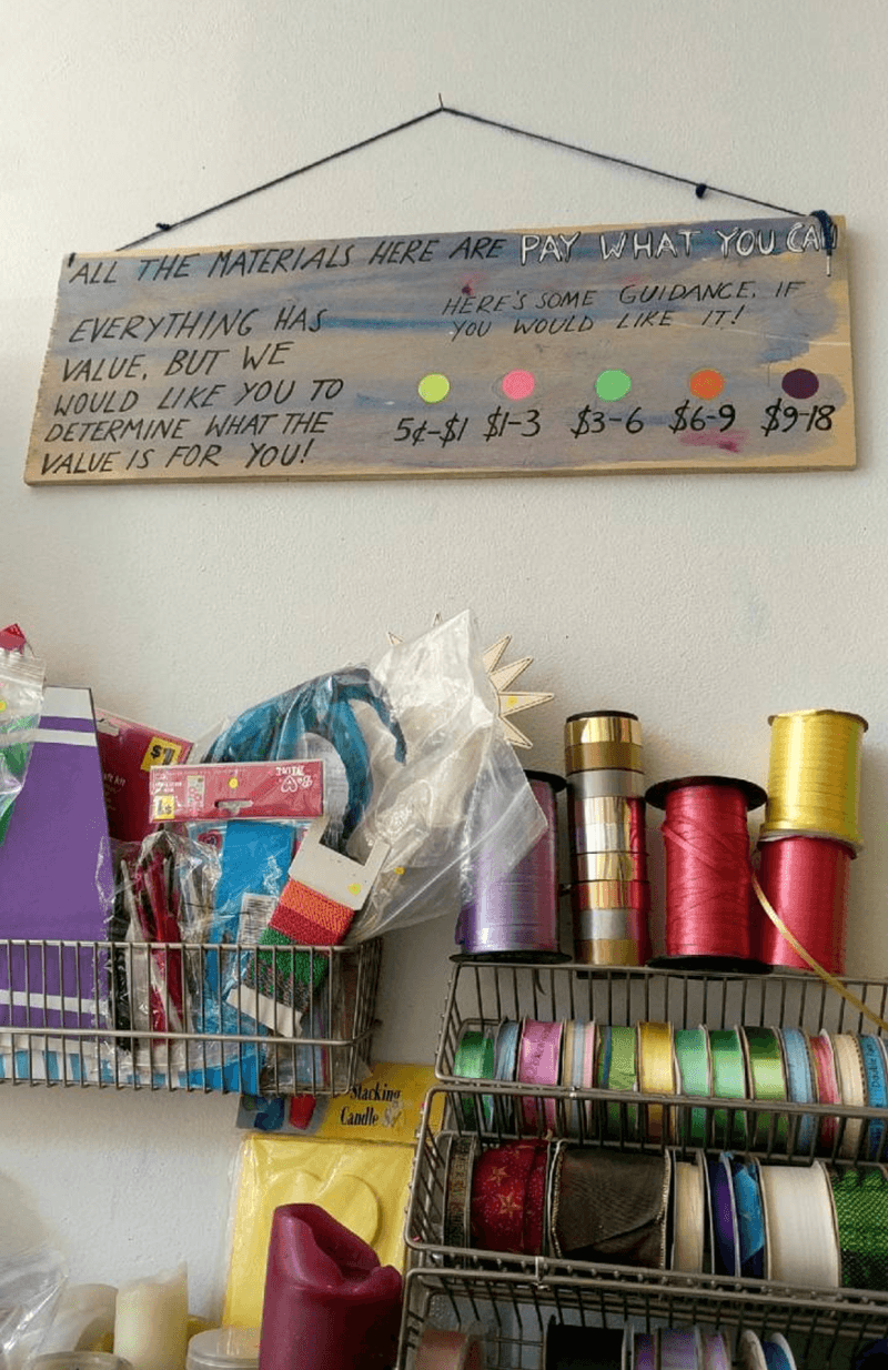This Non-Profit Ohio Craft Thrift Store Is A Treasure Trove For Artists And Makers - Decor Hint You Get To Name Your Own Price At The Register