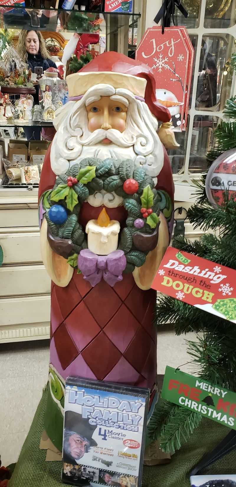 Retro Santas With Serious Personality