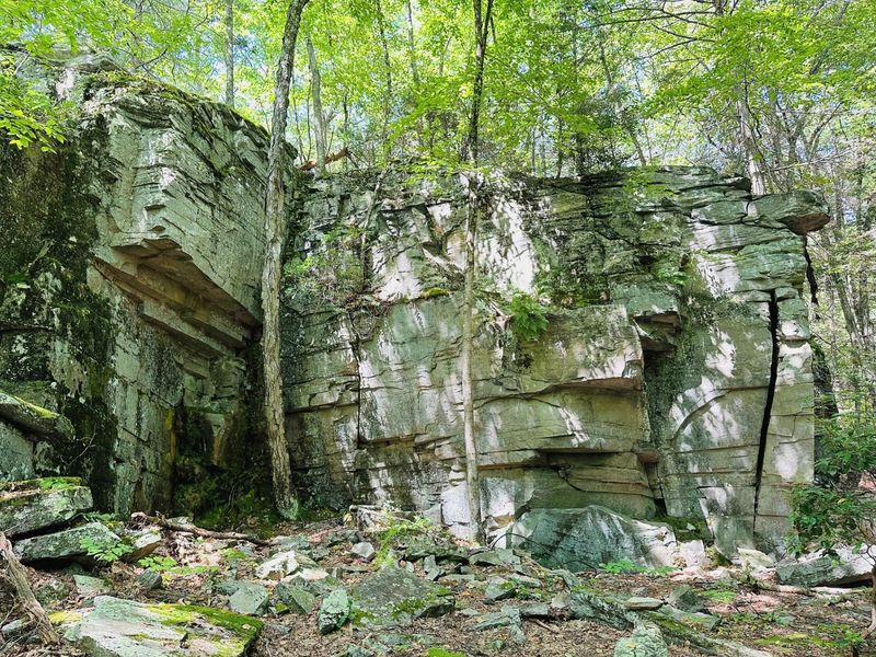 Granite Cliffs Steal The Spotlight On The Climb