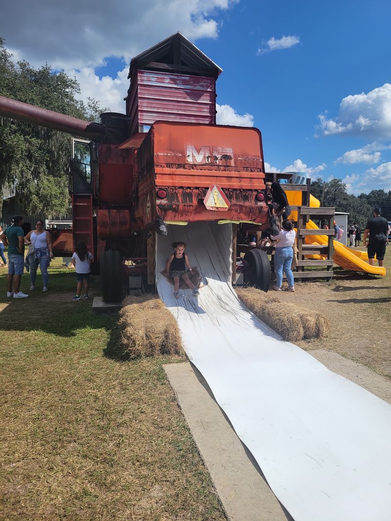 Old Farm Machinery With a Brand-New Job