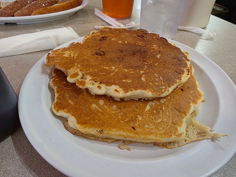 This Old-School North Carolina Diner Serves Biscuits And Gravy Worth Getting Up Early For - Decor Hint Try A Jumbo Pancake When Biscuits Alone Will Not Cut It