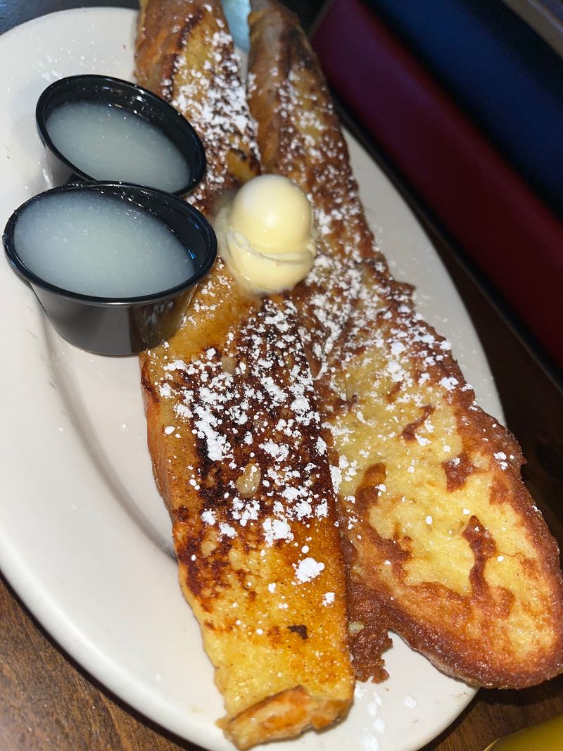 French Toast That Refuses to Stay on the Plate
